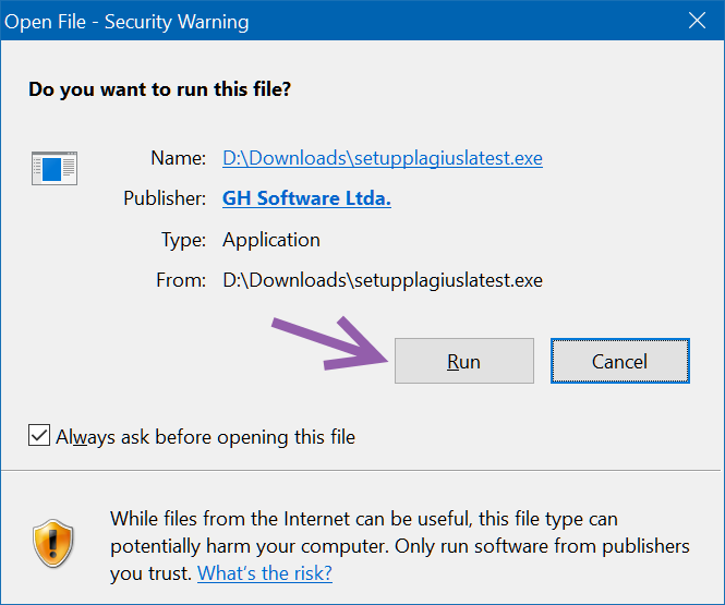 Download instruction step 2